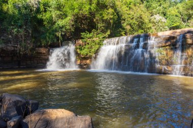 Waterfalls in the Northern Thailand National Park, Lamphun Province, Thailand