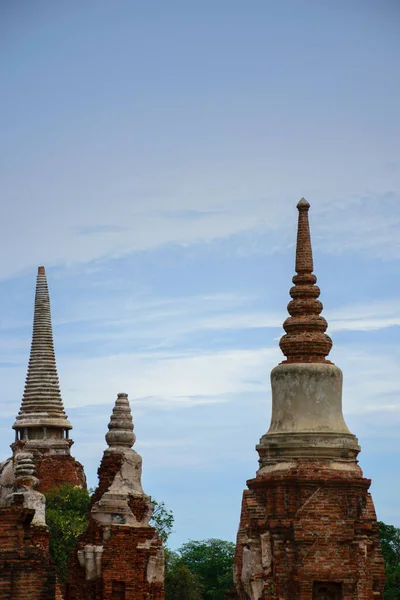 Antik Pagoda Ayutthaya, Tayland