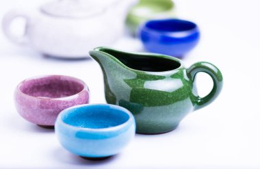 Çay içmek için bir kaç bardak..