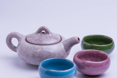 Çay içmek için bir kaç bardak..