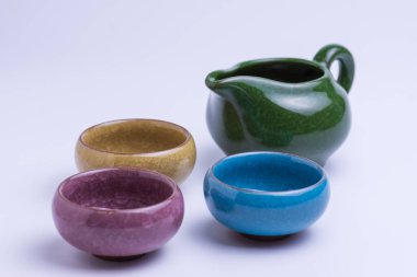 Çay içmek için bir kaç bardak..