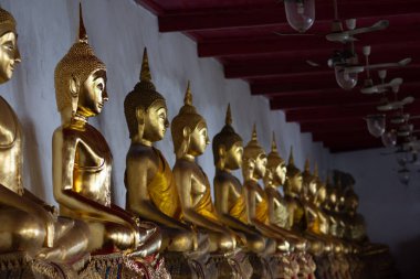 Bangkok, Tayland 'da Buda heykeli