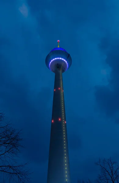 Germany Dusseldorf Rhine Tower — Foto Stock