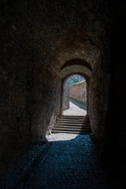 Tht inside of the building Hercules monument  Kassel  