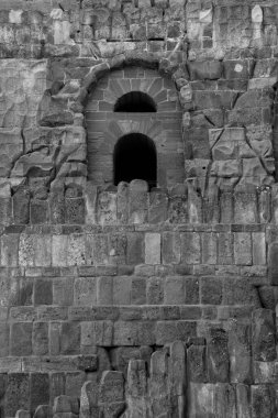 Windows of the building Hercules monument  Kassel  