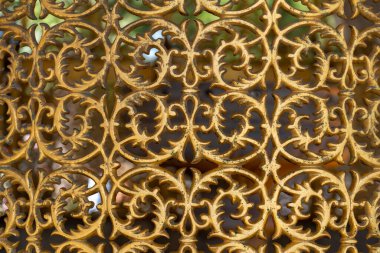 Altın Desen, Arabesk Arkaplan, Pencere ve Kapı Yapısı,