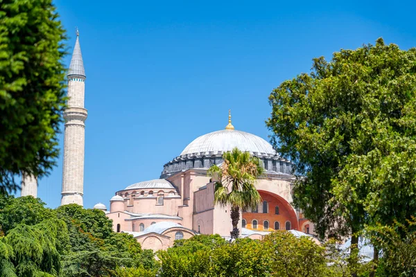 Hagia Sofia Heliga Stora Moskén Och Tidigare Kyrkan Hagia Sophia — Stockfoto