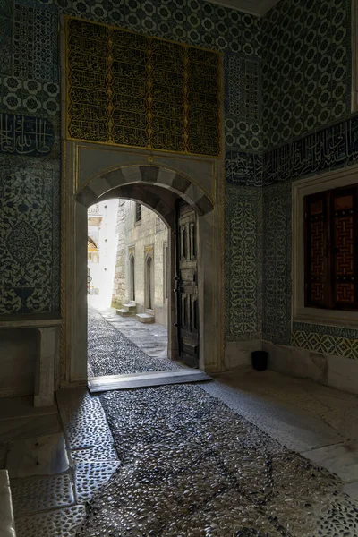 Binnenmuur Van Topkapi Istanbul — Stockfoto