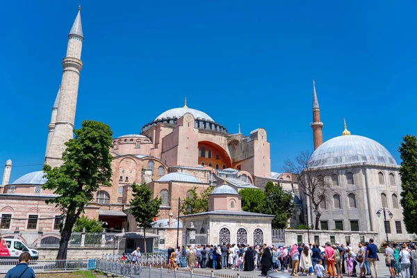 Hagia Sophia Holy Grand Mešita Dříve Kostel Hagia Sophia Jeden — Stock fotografie