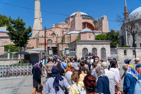 Hagia Sophia Holy Grand Mešita Dříve Kostel Hagia Sophia Jeden — Stock fotografie