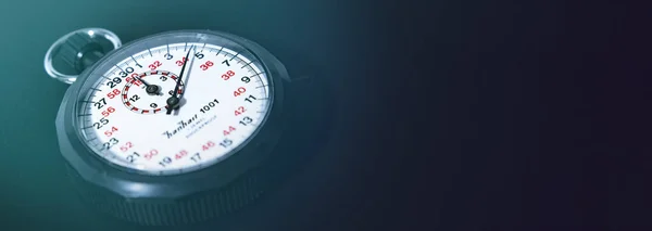 Cronômetro Com Números Preto Vermelho Macro Fotografia — Fotografia de Stock