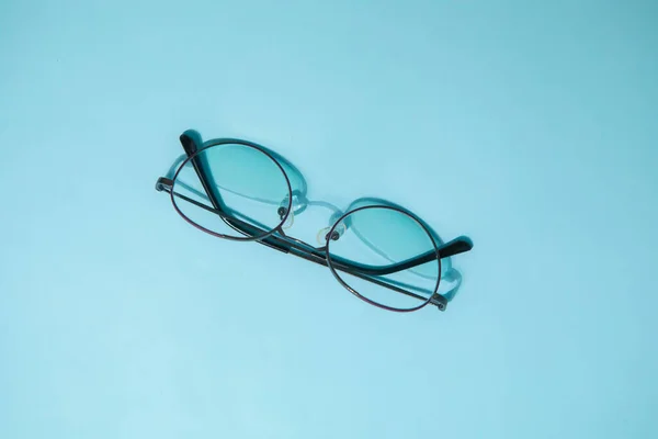 Prescription Glass Eyewear Frame Metal Frame Round Shape. High quality photo