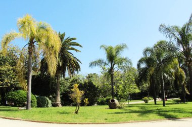 Valencia Kraliyet Parkı 'nın sokakları