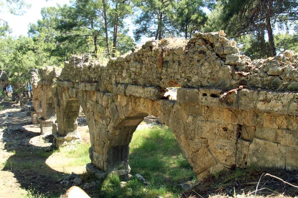 Ruinen Eines Antiken Römischen Aquädukts — Stockfoto