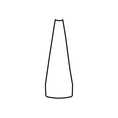 10. bölümde vazo çizimleri koleksiyonu. Doğrusal vektör çizimi. Seramik vazolar