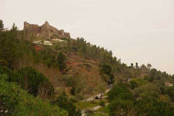 Castello Situato Setubal Portogallo — Foto Stock