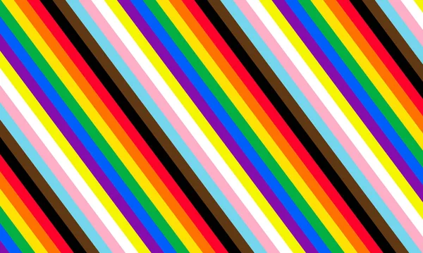 Lgbt Flag Striped Line Colorful Rainbow Happy Pride Month Background — Image vectorielle