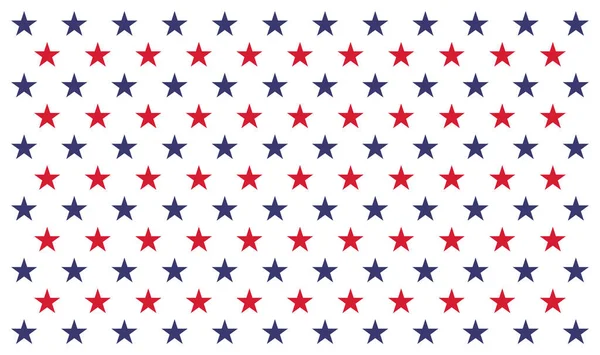 Америка Сша Зірки Прапори Дизайн Візерунка — стоковий вектор