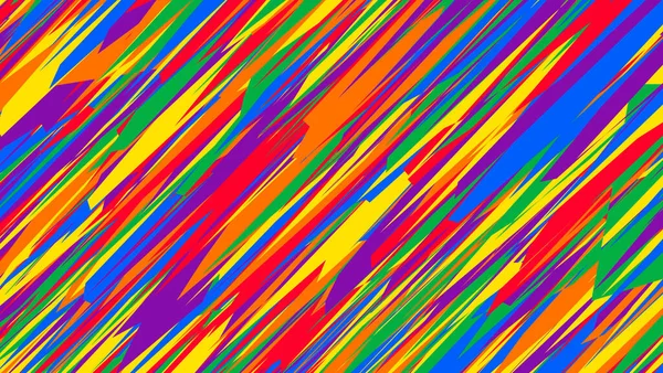 Abstract Messy Rough Texture Colorful Background Design Happy Lgbt Pride — ストックベクタ