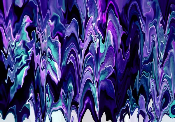 Abstract Achtergrond Van Vloeibare Marmeren Textuur Van Paars Blauw Zwart — Stockfoto