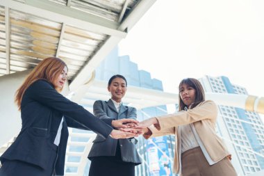 Kadın Ortaklar, modern şehir açıklarında iş adamlarından oluşan bir ekip oluşturuyorlar. Kadın Eller, ortaklık takımlarına katılıyor. Birleşme ortaklığı