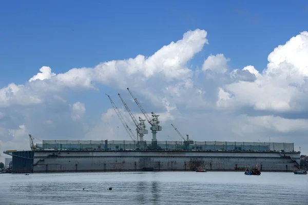 Ingeniería Depósito Grúas Envío Control Terminales Exportación Logística Almacén Carga —  Fotos de Stock