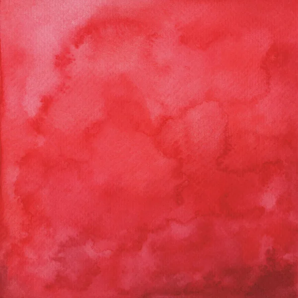 Pintado Mano Acuarela Abstracta Rojo Degradado Fondo Para Diseño —  Fotos de Stock