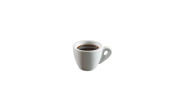 Clipping Path Close White Mug Mockup Isolated White Background View — Fotografia de Stock