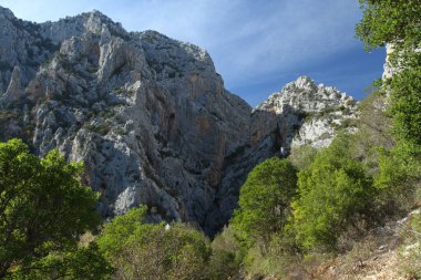 İtalya 'nın Sardunya adasındaki ünlü Gorropu Kanyonu