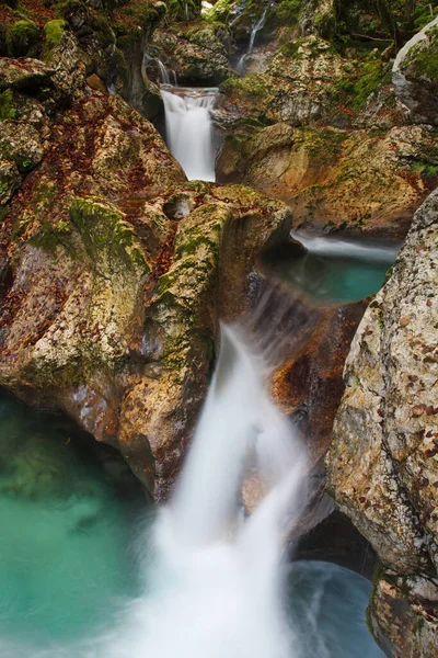 Beautiful View Canyon Triglav National Park Slovenia — Foto de Stock