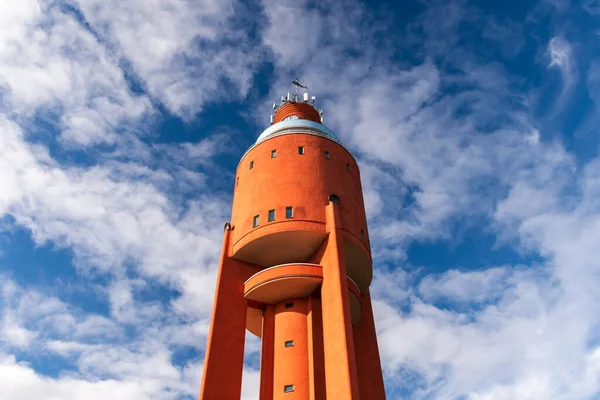 Hanko Water Tower Famous Landmark Southern Finland Summer Low Angle — Stock fotografie