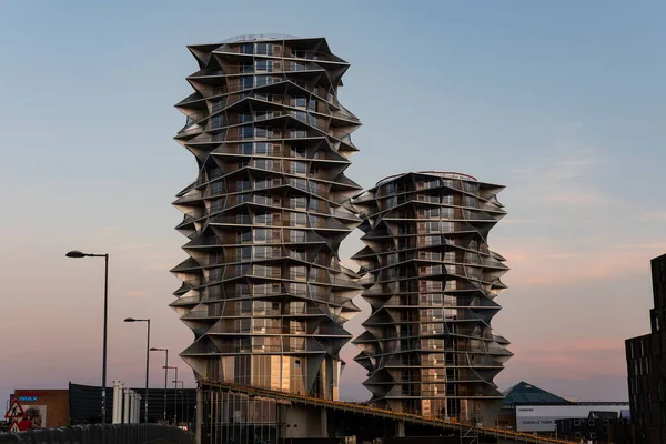 Copenhagen Denmark August 2022 Kaktus Towers High Rise Luxury Rental — Stockfoto