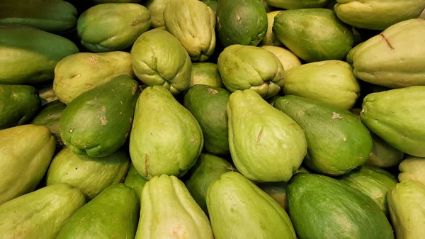 Tropische Groenten Fruit Uit Brazilië Zoals Appelen Bananen Peren Sinaasappelen — Stockfoto