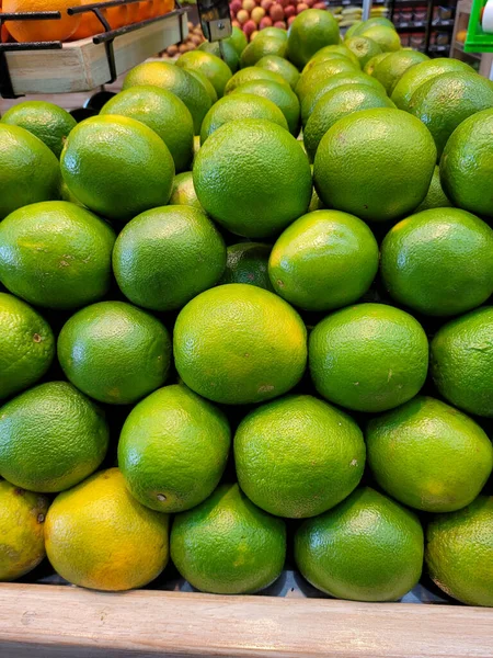 Тропічні Фрукти Овочі Бразилії Такі Яблука Банани Груші Апельсини Ананаси — стокове фото
