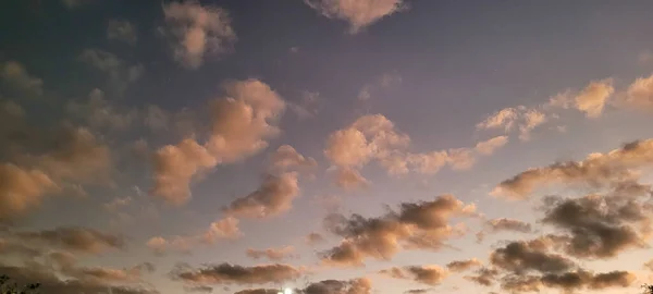 Image Colorful Sky Dark Clouds Late Afternoon Brazil — Foto de Stock