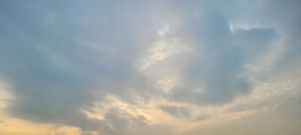 Image Colorful Sky Dark Clouds Late Afternoon Brazil — Photo