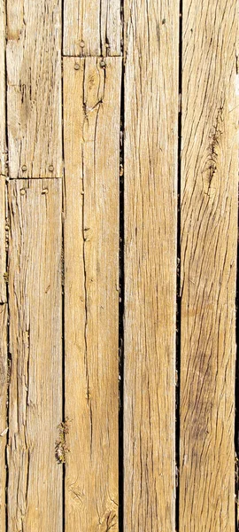 Rustic Wood Background Light Texture Dark Veins Panel — Zdjęcie stockowe