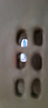 Brezilya 'da ev dekoru olarak kullanılan el yapımı seramik ev