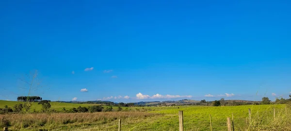 Farm Landscape View Countryside Brazil — Stock Photo, Image