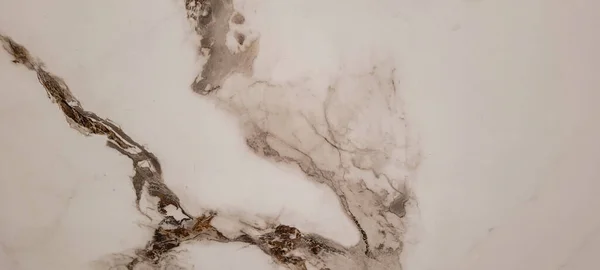 Естественный Мраморный Фон Темными Венами Светлом Фоне — стоковое фото