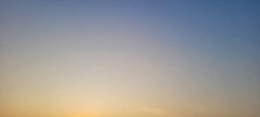 sunset view in late afternoon in Brazil in urban sunny day