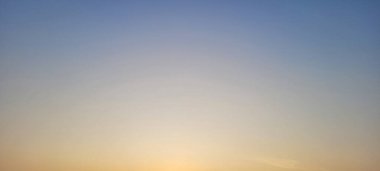 sunset view in late afternoon in Brazil in urban sunny day