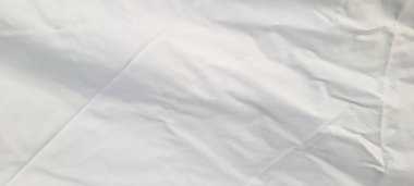 plain crumpled white fabric without folded marks, which can be used as a background