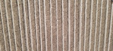 Brezilya 'nın kırsal kesimindeki duvardaki kil tuğlaların arka planı