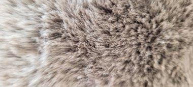 Kış için yumuşak kahverengi kabarık battaniye arka plan olarak kullanılabilir.