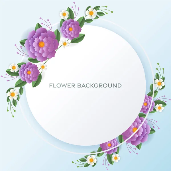 Düğün davetiyesi çiçek kartı. Çiçek dekoru için kağıt kesilir. Kağıt kesilir.