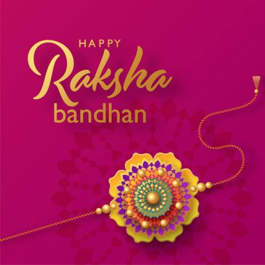 Güzel altın raksha bando kartı.