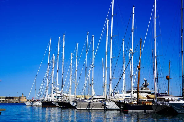 Yachts Port Palma Mallorca — Stock Photo, Image