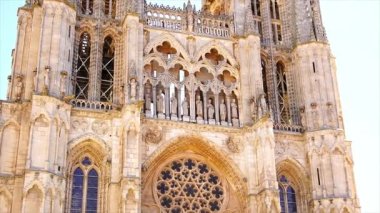 La Portada de Santa Mara de la Katedral de Burgos en Espaa, Burgos Katedrali