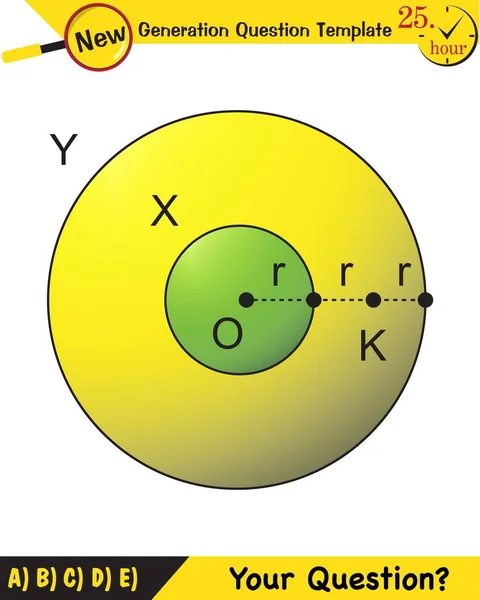 Physics Electric Field Next Generation Question Template Exam Question Eps — Vector de stock